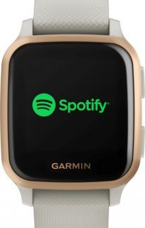 Garmin Venu SQ Music GPS Smartwatch beige rosegold